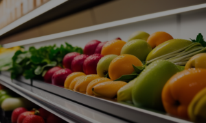 fresh produce in a Shoprite store