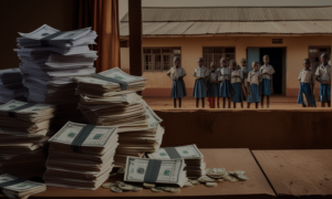 a government office in an African country